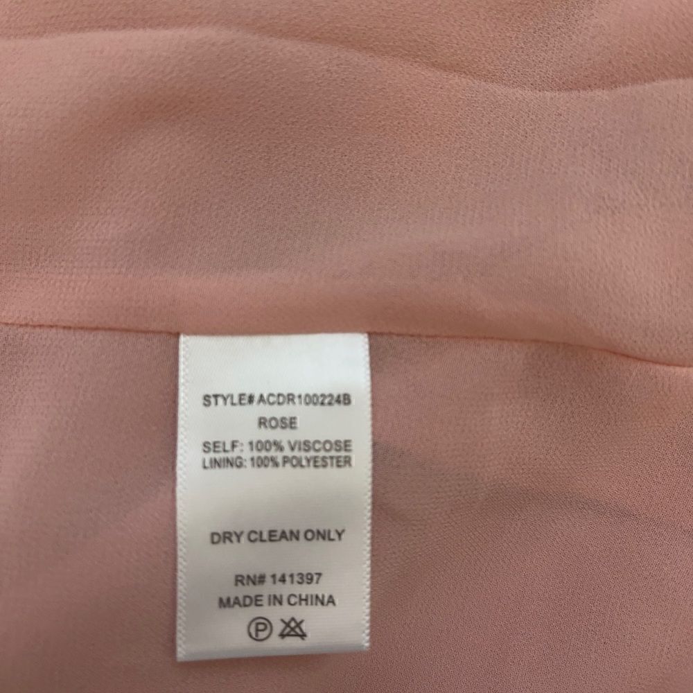 ASTR The Label Maria Ruffle Mini Rose Dress Size Large - Picture 5 of 6